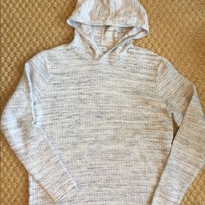 Calvin Klein Knit Hoodie Sweatshirt gray M